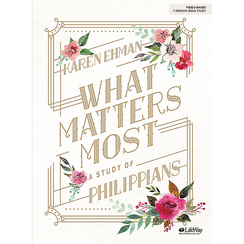 What Matters Most - Bible Study eBook