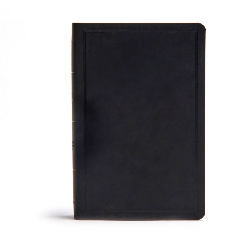 CSB Deluxe Gift Bible, Black LeatherTouch | Lifeway