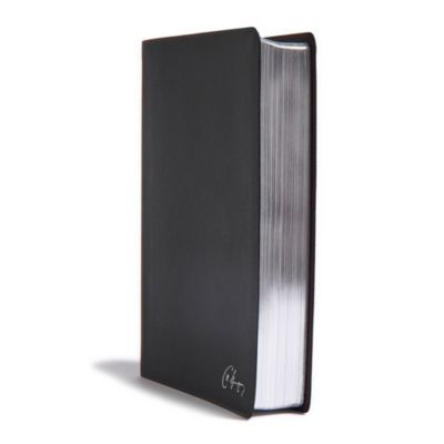 KJV Spurgeon Study Bible, Black Genuine Leather