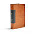 CSB Single-Column Personal Size Bible, Tan/Black LeatherTouch