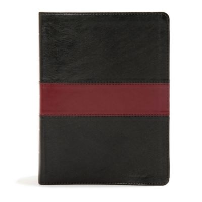 KJV Apologetics Study Bible, Black/Red Leathertouch Indexed