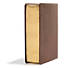CSB He Reads Truth Bible, Brown Genuine Leather