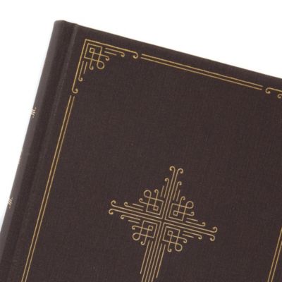 CSB Ancient Faith Study Bible, Brown Cloth-Over-Board