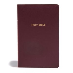 CSB Gift & Award Bible, Burgundy Imitation Leather