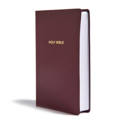 CSB Gift & Award Bible, Burgundy Imitation Leather