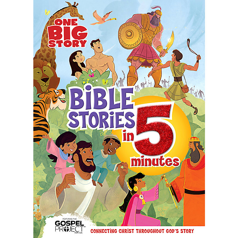 One Big Story Bible Stories in 5 Minutes, Padded Hardcover