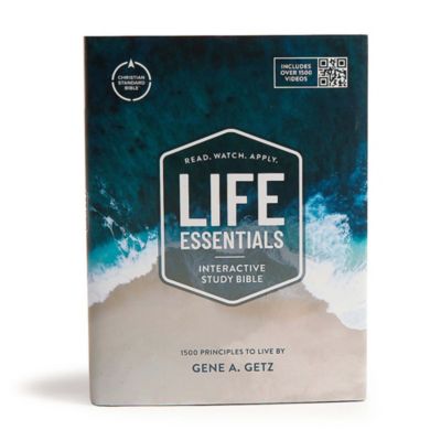 CSB Life Essentials Interactive Study Bible, Hardcover, Jacketed
