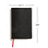 CSB Giant Print Center-Column Reference Bible, Black LeatherTouch