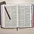 KJV Giant Print Reference Bible, Purple LeatherTouch, Indexed