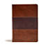 KJV Giant Print Reference Bible, Saddle Brown LeatherTouch