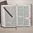 KJV Giant Print Reference Bible, Black Genuine Leather, Indexed