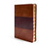 KJV Super Giant Print Reference Bible, Saddle Brown LeatherTouch, Indexed