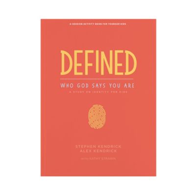 Defined: Who God Says You Are - Younger Kids Activity Book