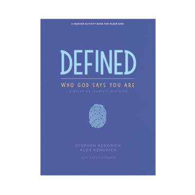 Defined: Who God Says You Are - Older Kids Activity Book