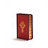 KJV Large Print Compact Reference Bible, Celtic Cross Crimson LeatherTouch