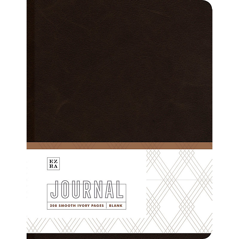 Ezra Dark Leather Journal