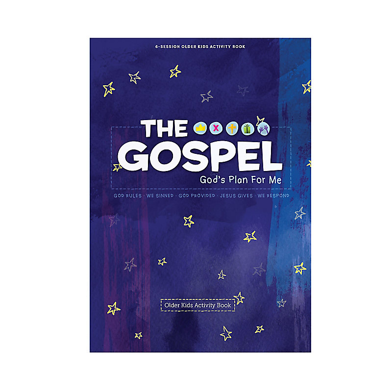 The Gospel: God's Plan for Me - Older Kids Activity Book