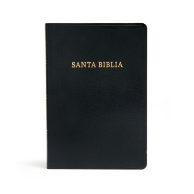RVR 1960 Biblia letra gigante, negro imitación piel con índice