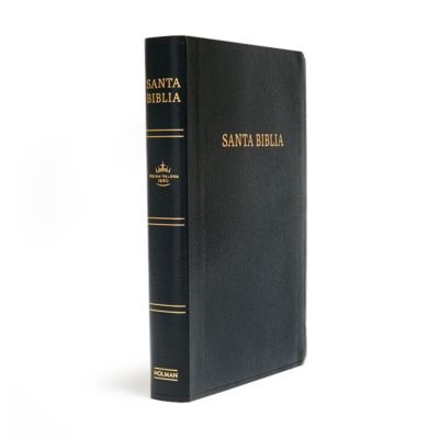 RVR 1960 Biblia letra gigante, negro imitación piel con índice