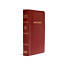 RVR 1960 Biblia letra grande tamaño manual, borgoña imitación piel con índice