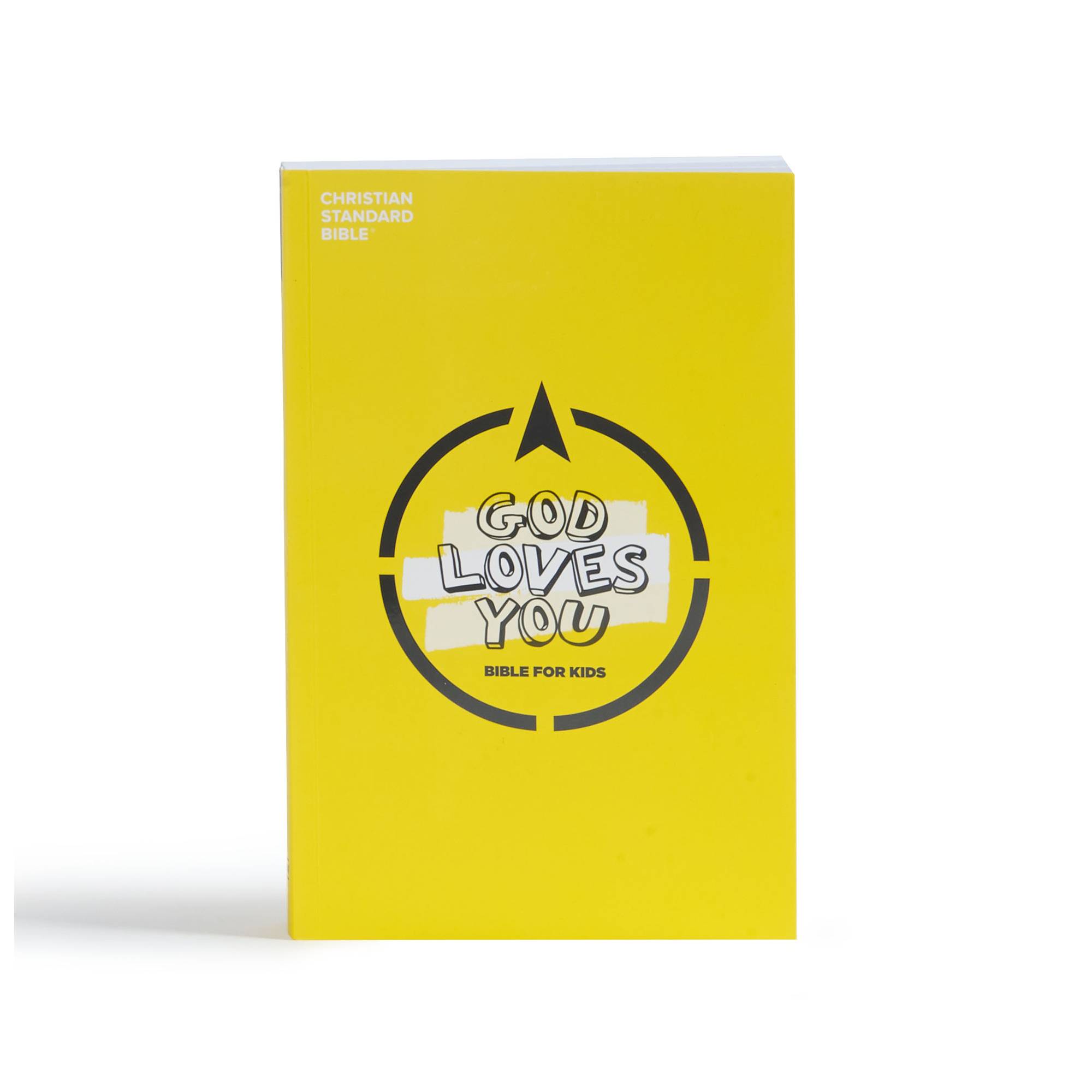 CSB God Loves You Bible for Kids | Lifeway