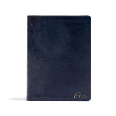 CSB Spurgeon Study Bible, Navy LeatherTouch