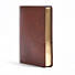 CSB Verse-by-Verse Reference Bible, Brown Bonded Leather