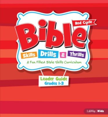 Bible Skills Drills and Thrills Red Cycle Grades 1-3 Leader Kit