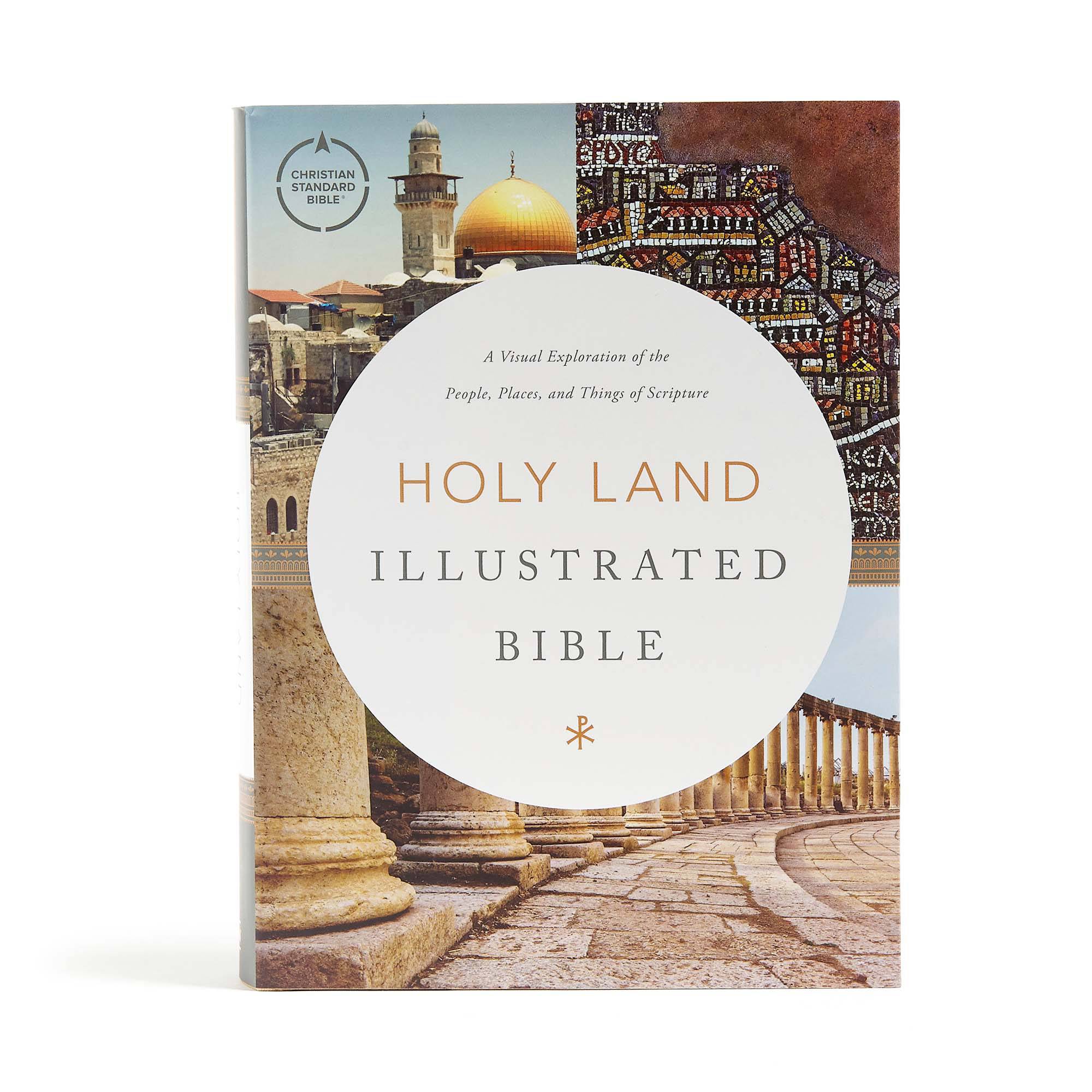 Lifeway Holy Land Illustrated Bible with Imagery & Maps 