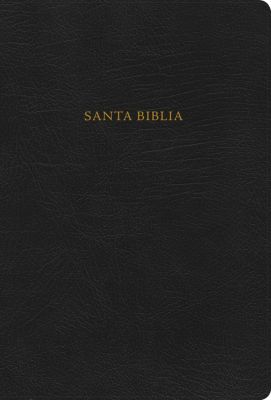 RVR 1960 Nueva Biblia de Estudio Scofield negro, piel fabricada con índice
