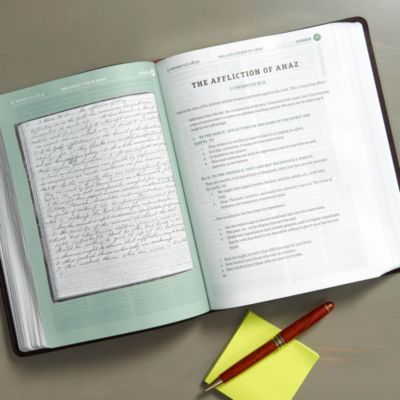 CSB Spurgeon Study Bible, Black Genuine Leather