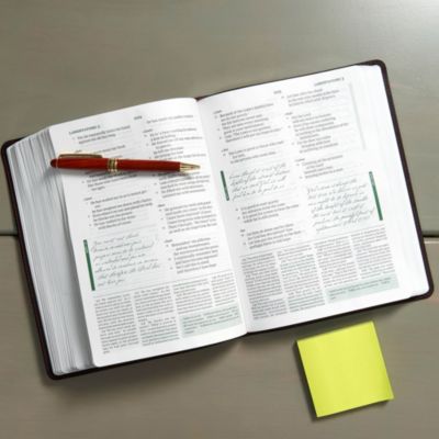 CSB Spurgeon Study Bible, Black Genuine Leather