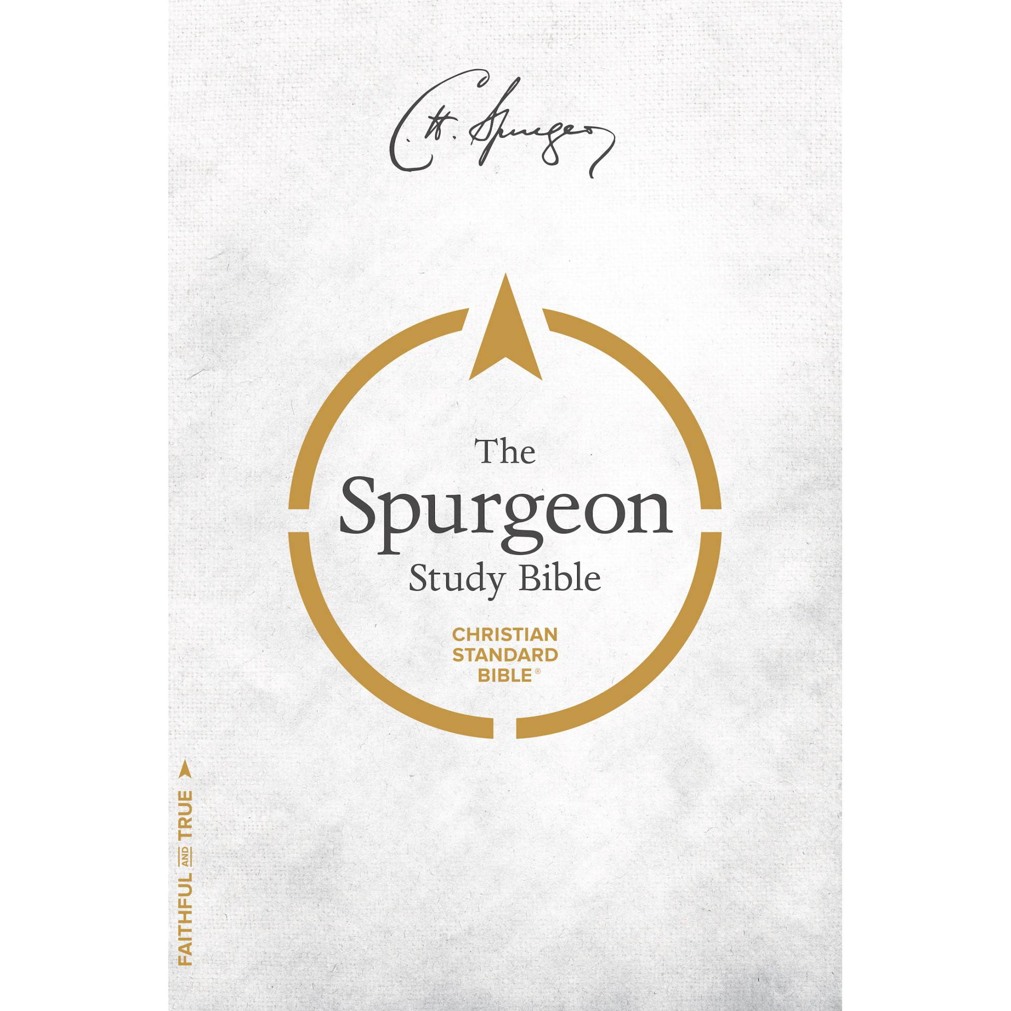 Spurgeon Study Bible: Christian Standard Bible, Black / Brown Leathertouch