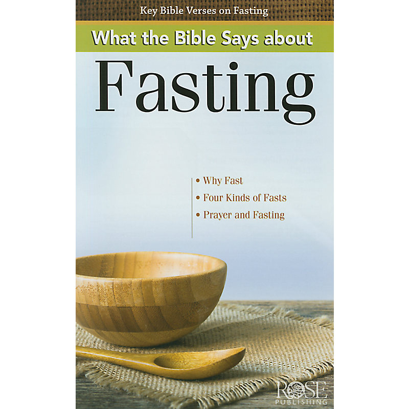 What the Bible Says about Fasting