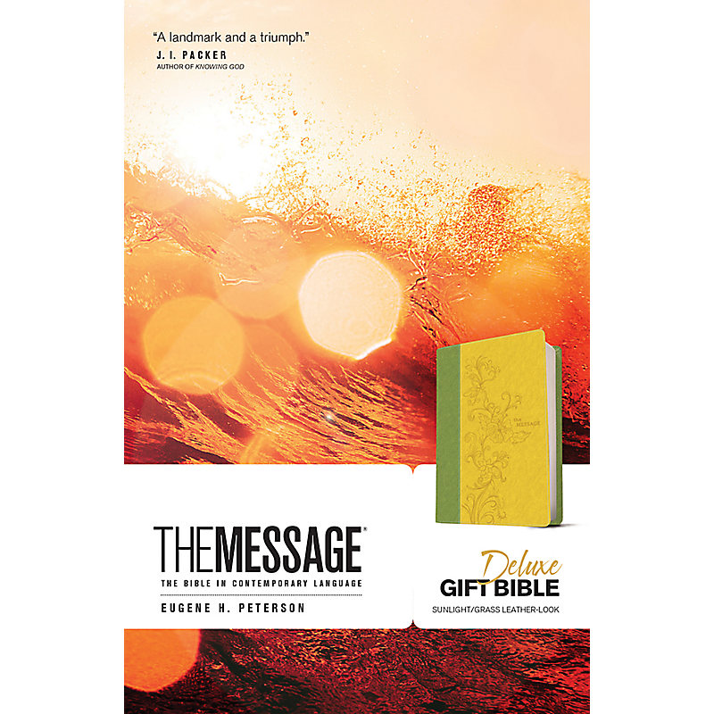 The Message Deluxe Gift Bible