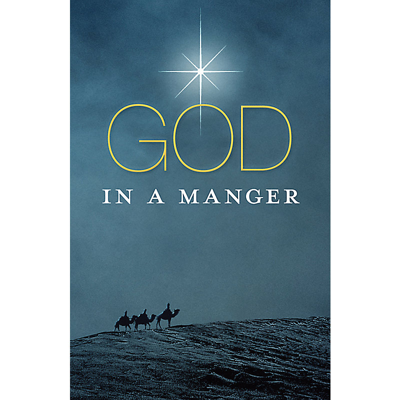 God in a Manger Tract (Pack of 25)
