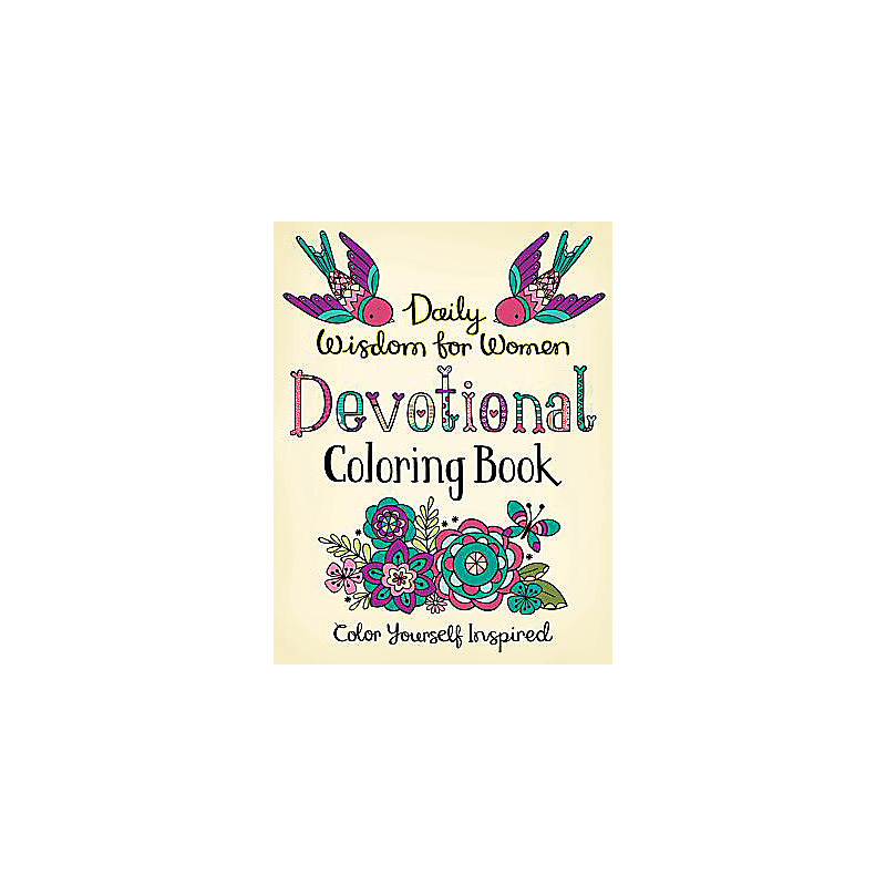 Daily Wisdom for Women Devotional Coloring Book