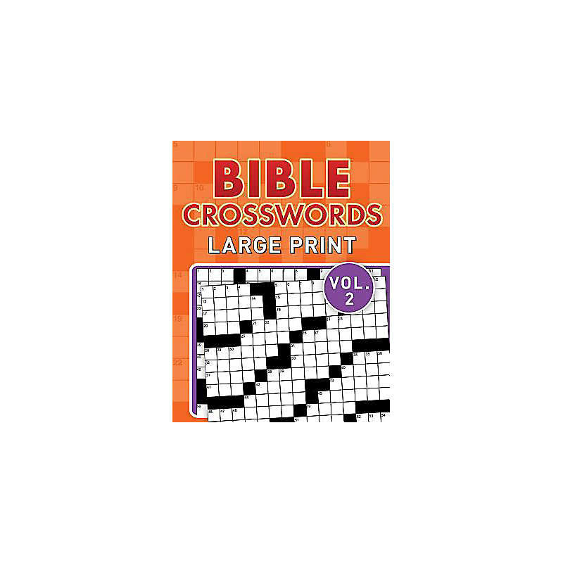 Bible Crosswords Large Print Vol. 2 Lifeway