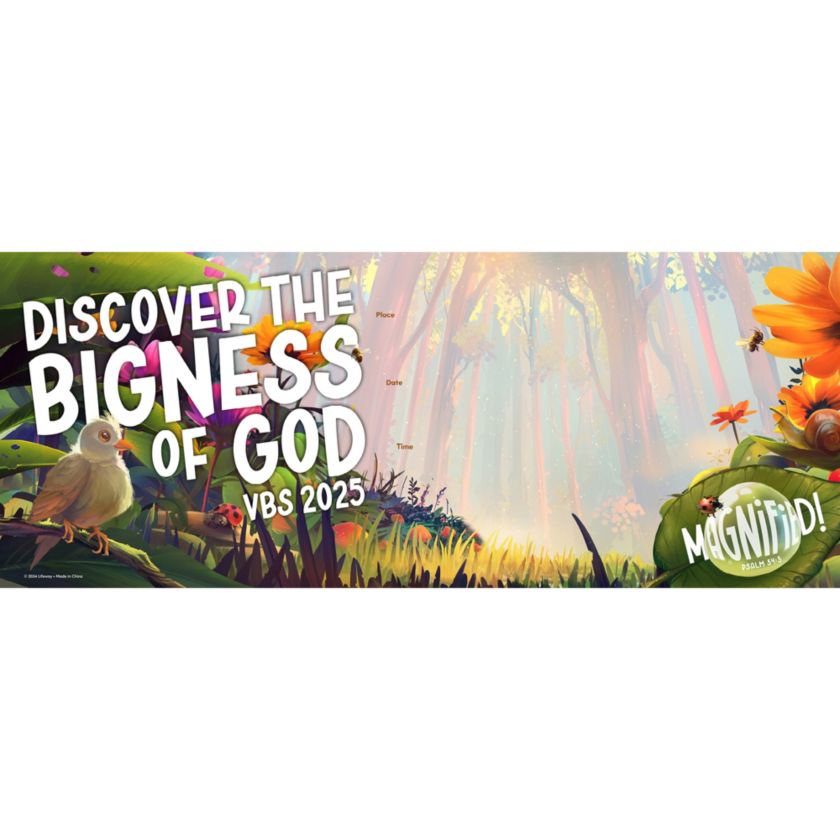 VBS 2025 Promotional Banner Lifeway