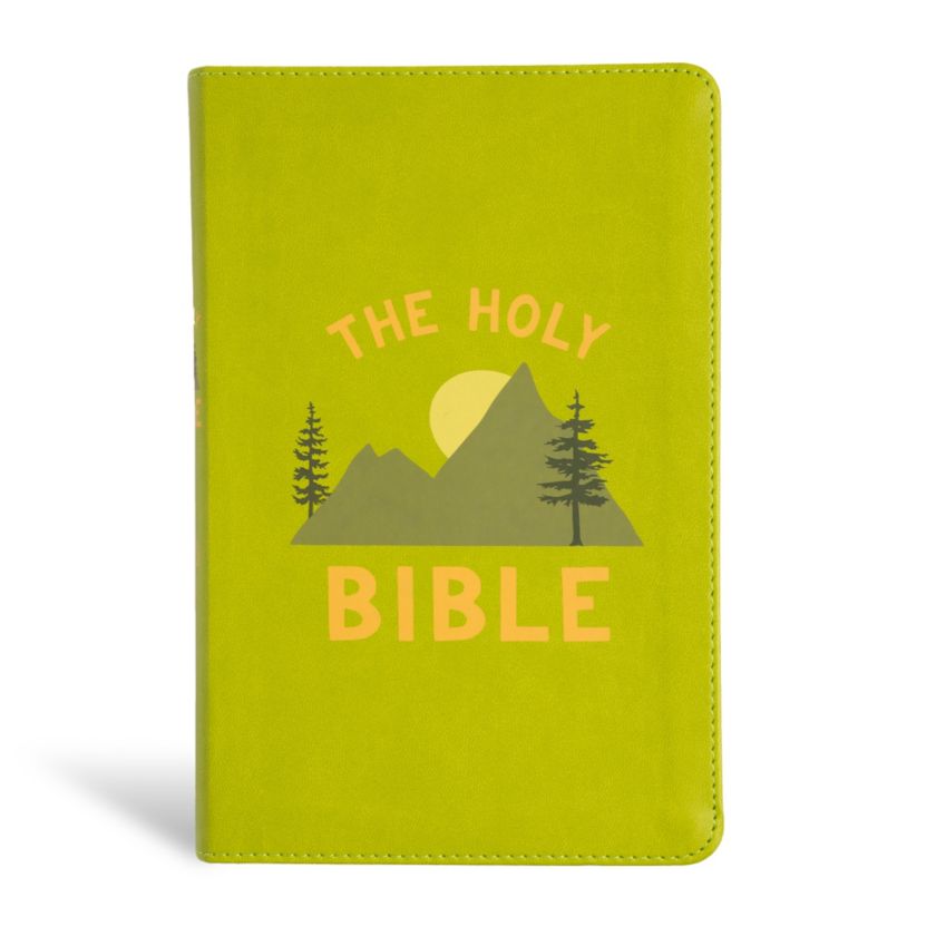 KJV Kids Bible, Green LeatherTouch | Lifeway