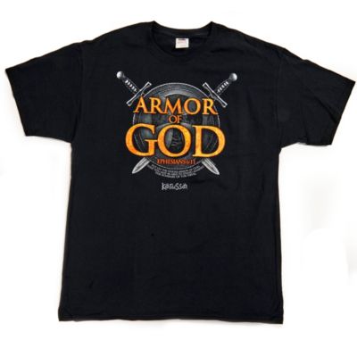 Armor of God T-Shirt, Black - LifeWay