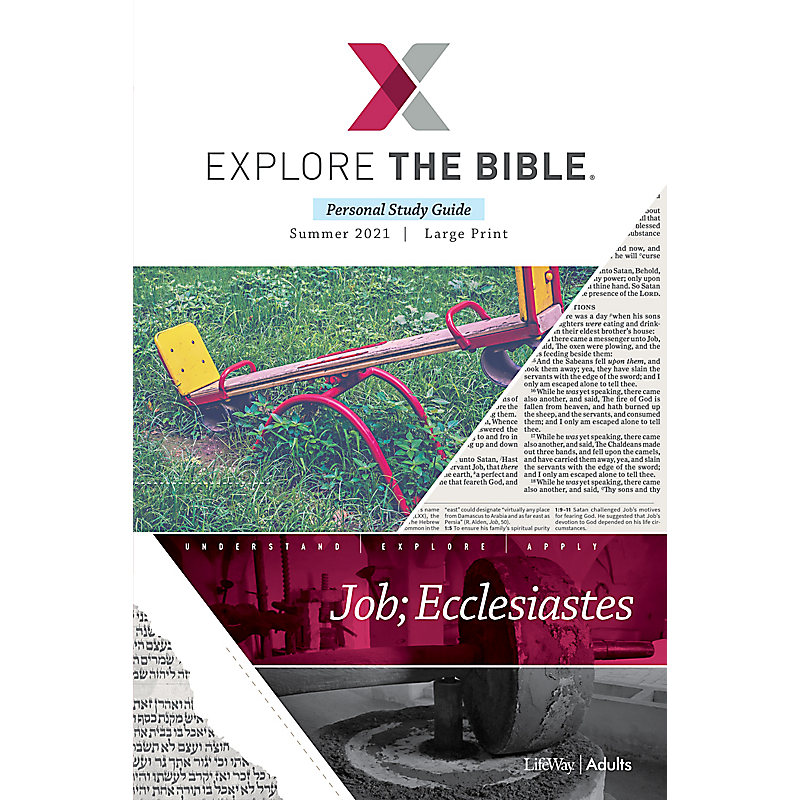 Explore the Bible: Adult Personal Study Guide Large Print - Summer 2021