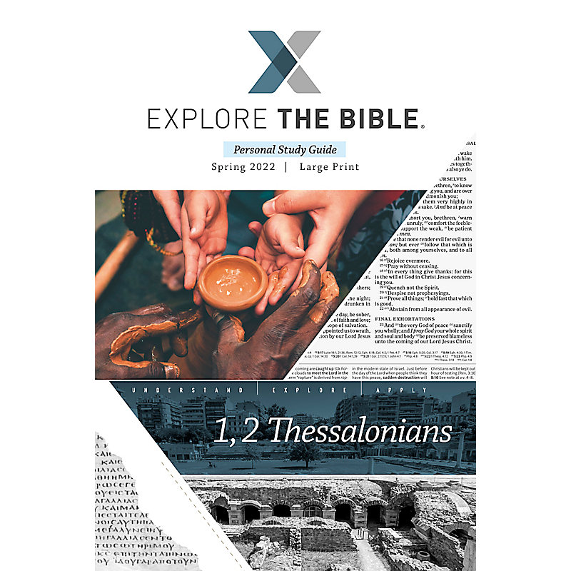 Explore the Bible: Adult Personal Study Guide Large Print - Spring 2022