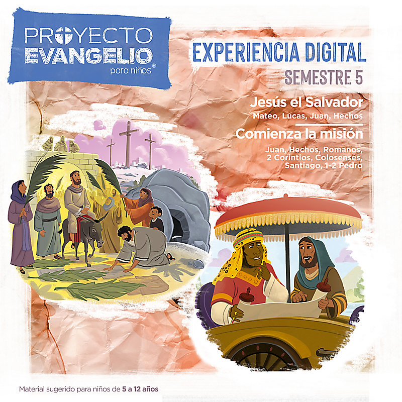 El Proyecto Evangelio para niños, semestre 5: Paquete para el líder - Experiencia digital descargable
