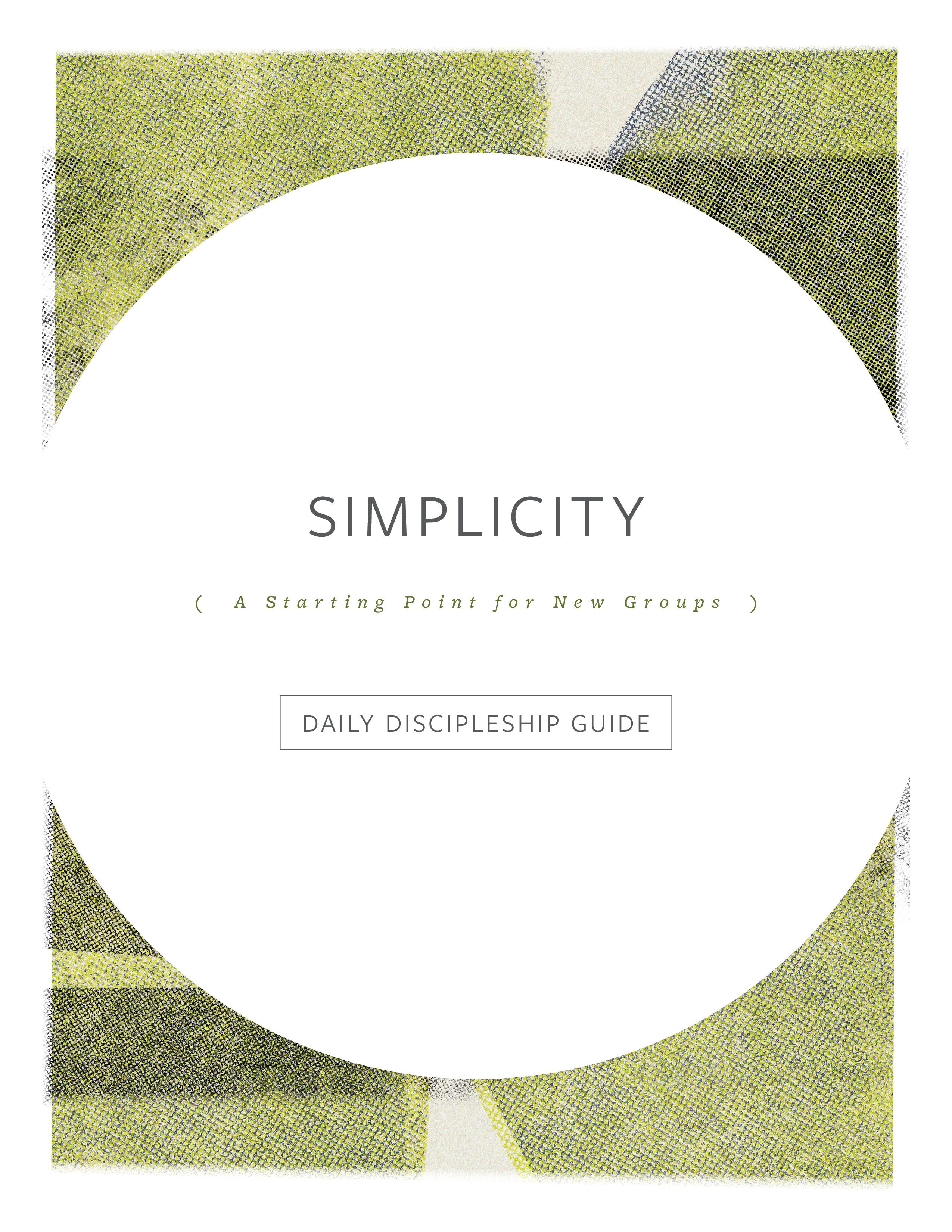 Simplicity Study Guide