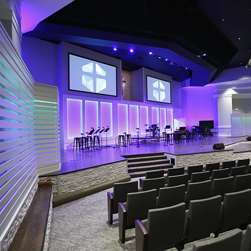 contemporary church interior design ideas