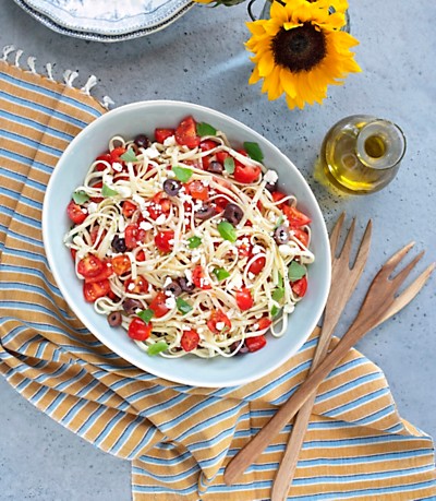 Kelly Minter Cherry Tomato and Basil Pasta