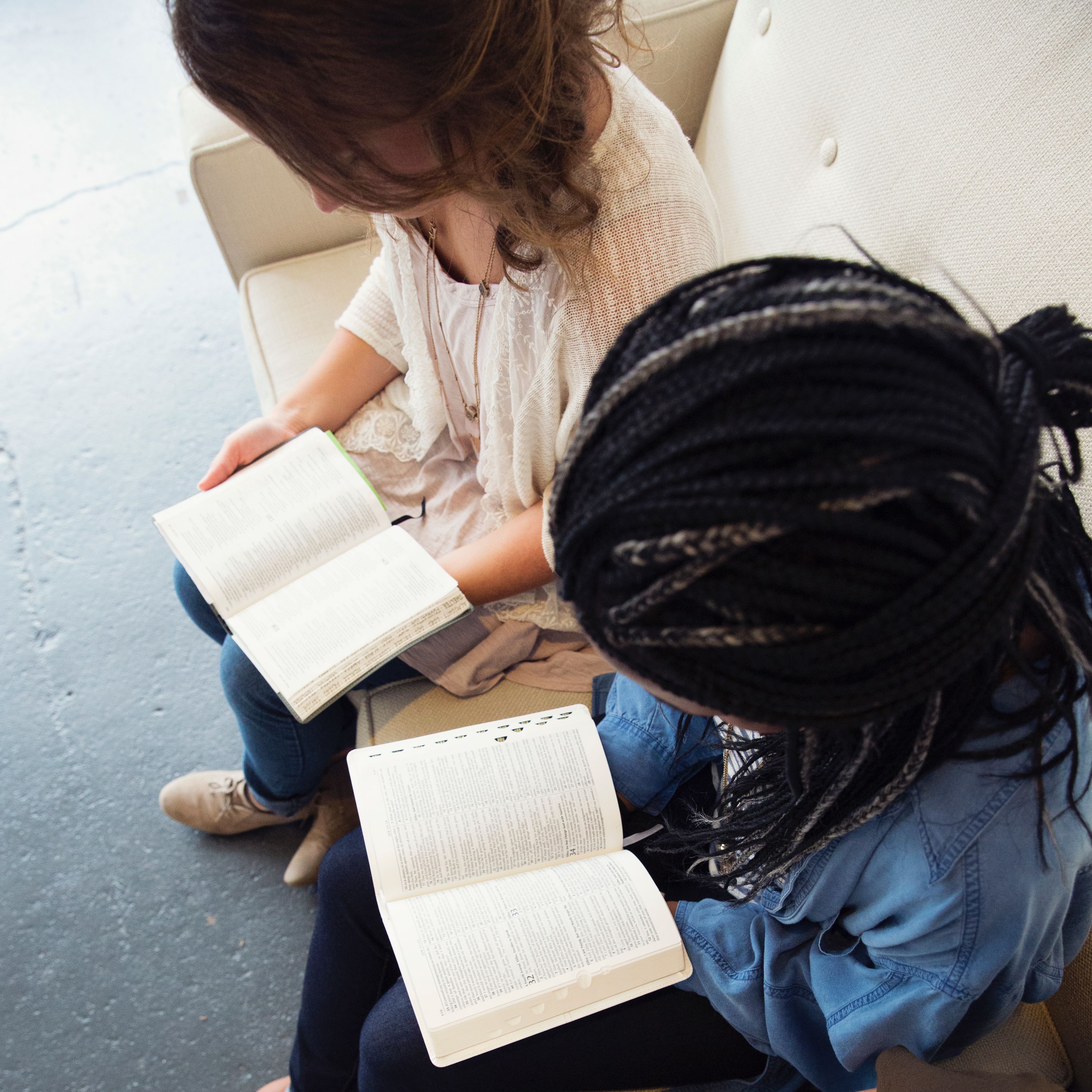 Women Reading Bible