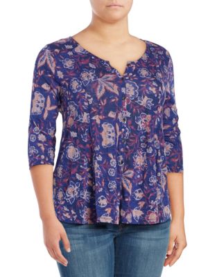 Plus-Size Button-Downs & Blouses | Lord & Taylor