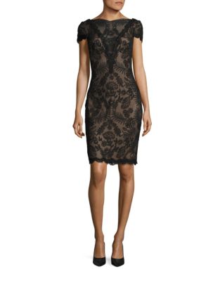 Embroidered Floral Sheath Dress | Lord & Taylor